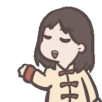 Talking Chinese Sticker