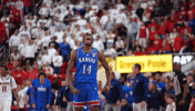 Kansas Basketball Jayhawks GIF by Kansas Athletics