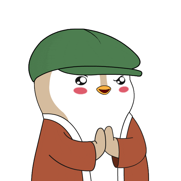Laugh Plotting Sticker by Pudgy Penguins