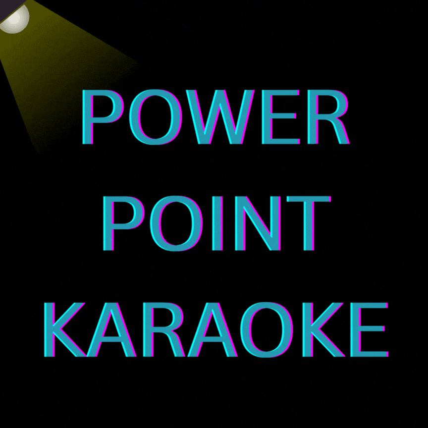 Presentation Impro GIF by KAPOPO - PowerPoint Karaoke