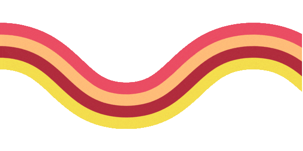 Wave Graphic Designer Sticker by Sheila Streetman