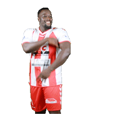 Hand Reds Sticker by Montfermeil Handball
