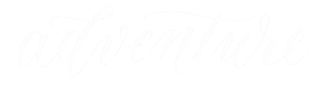 Adventure Calligraphy Sticker