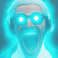 Glowing Eyes Demon GIF