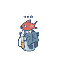 Fish Sticker