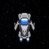 fimavectors arcade pixel art rocket 8bit GIF