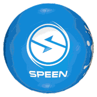 Blue Ball Sticker by SPEEN