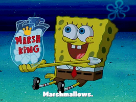 Season 3 Marshmallow GIF by SpongeBob SquarePants
