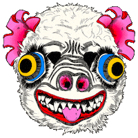 Art Mask Sticker by Wieden+Kennedy Design