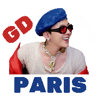 G-Dragon Paris Sticker