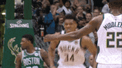 mean nba playoffs GIF by NBA