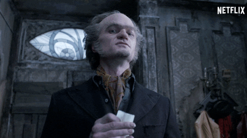 a series of unfortunate events neil patrick hariss GIF by NETFLIX