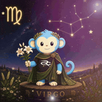 Zodiac Sign Monkey GIF by Respective