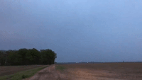 Dramatic Lightning Strike Illuminates Sky in Eastern Arkansas