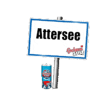 Ort Attersee Sticker by Gschpusi