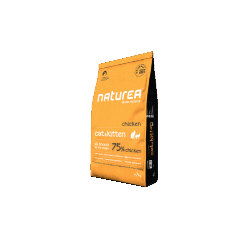 Natureagifs dog food cat food naturea νεο post Sticker