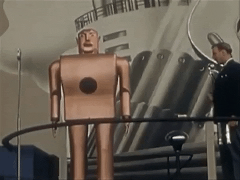 Robot Tacos GIF by LaGuardia-Wagner Archives