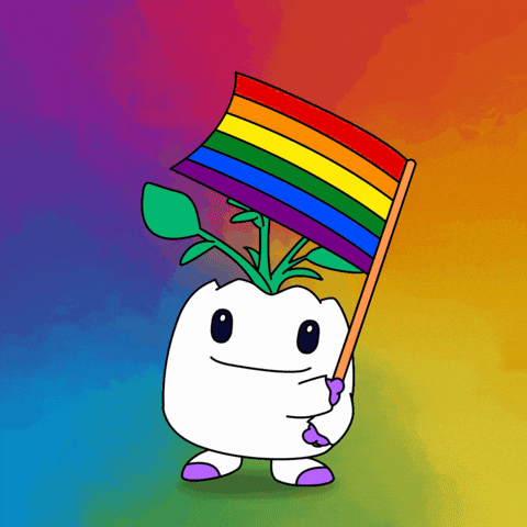 Gay Pride Rainbow GIF by Magic Eden