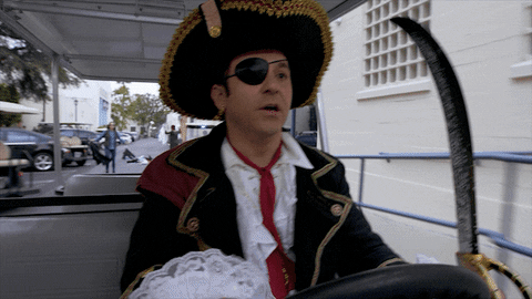 Fred Savage Pirate GIF by What Just Happened??!