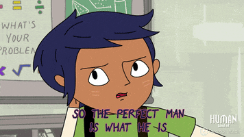 perfect man GIF by Cartuna
