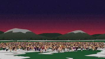 plane crash death GIF by South Park 