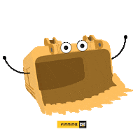 Finning finning sudamerica finning cat finningcat finninglatam Sticker