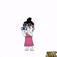 Searching Open English GIF by Zhotcita