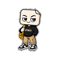 Back To School Sticker by ZTIKIX