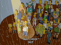 staring homer simpson GIF