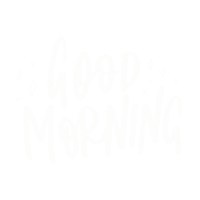 Sleepy Good Morning Sticker