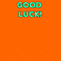 Be Positive Good Luck GIF