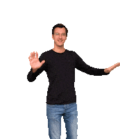 Happy Hands Sticker by Deboprojects