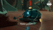 Polishing Season 2 GIF by Doctor Who