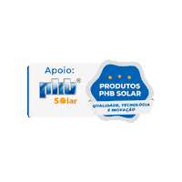 Energia Solar Fotovoltaico Sticker by PHB Solar
