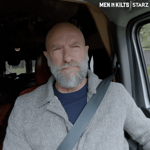 Wait What Reaction GIF by Men in Kilts: A Roadtrip with Sam and Graham