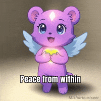 Peace Wisdom GIF by MishaHeartseer