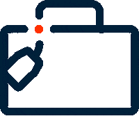 Case Suitcase Sticker by AlphaSights