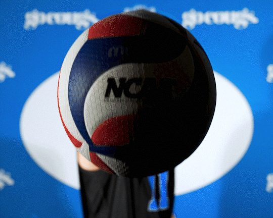 Volleyball Jaredbrady GIF by BYU Cougars