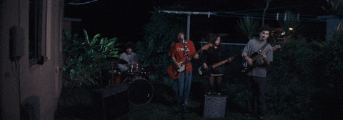 Guitar Band GIF by broke