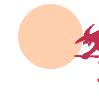 Happy Illustration Sticker