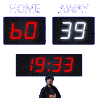 39 Away Sticker