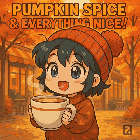 Pumpkin Spice Amour GIF by Persona