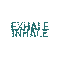 breahapp relax app meditation out Sticker