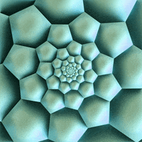 Infinity Hexagon GIF by Feliks Tomasz Konczakowski