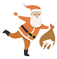 Merry Christmas Sticker by Just Eat Takeaway.com