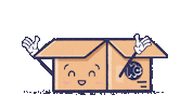 kyliescuppa cheer box bubbletea kyliescuppa Sticker