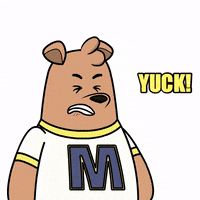 Disgusting GIF by Meme World of Max Bear