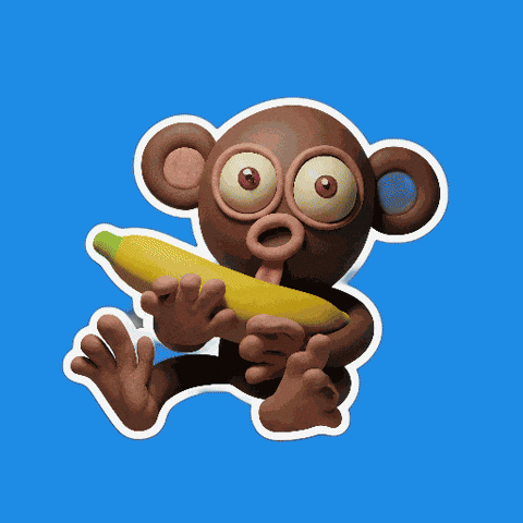 Hungry Monkey GIF