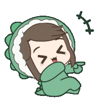 Laugh Chibi Sticker