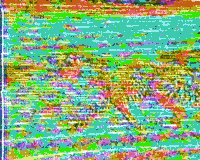 glitch rainbow GIF by CAPITALWASTE